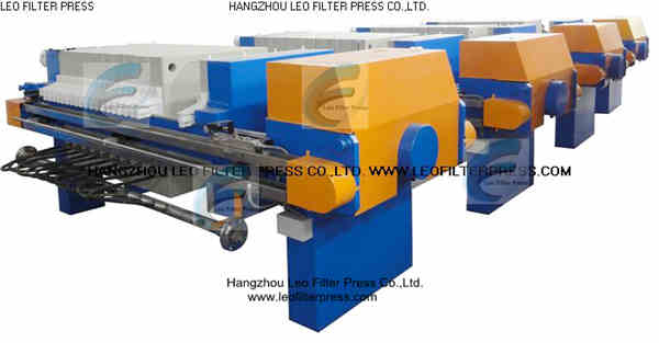 Membrane Filter Press Working Principle from Leo Filter Press,the Filter Press Manufacturer from China
