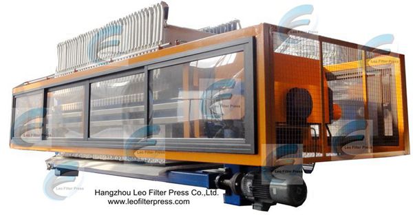 Automatic Hydraulic Operation Filter Press,Operated by Automatic Hydraulic System from Leo Filter Press, Manufacturer from China