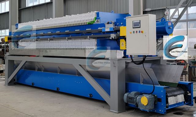 Automatic Filter Press Machine,Filter Press in Fully Automatic Operation and Automatic Control from Leo Filter Press