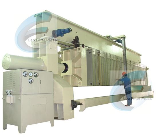 Overhead Beam Filter Press,Big Size Full Automatic Operation Filter Press,Overhead Beam Design Filter Press