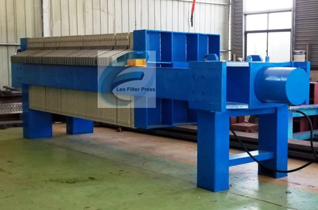 Hydraulic Filter Press Equipped with High Quality Hydraulic Cylinders with High Tech Hydraulic System